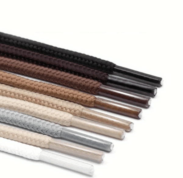 Dark Brown Rope Laces - Image 2