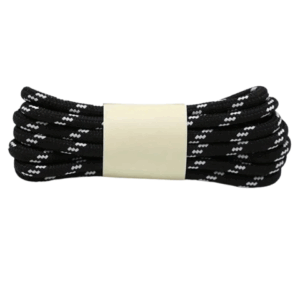 Black White Boot Laces