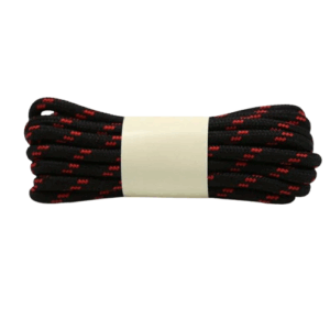 Black Red Boot Laces