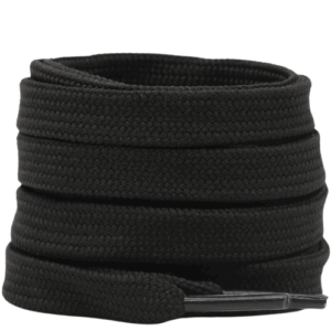 Black Flat Shoe Laces
