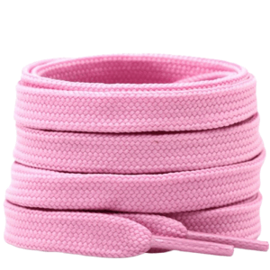 Pink Flat Shoe Laces